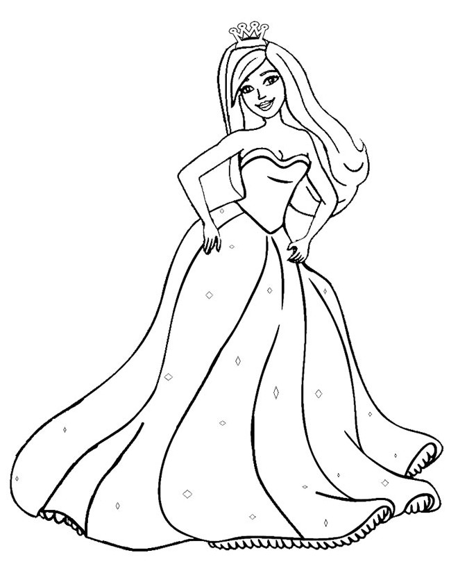 Mewarnai Gambar Cinderella