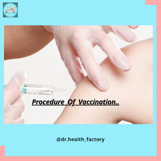 procedure for covid-19 vaccination