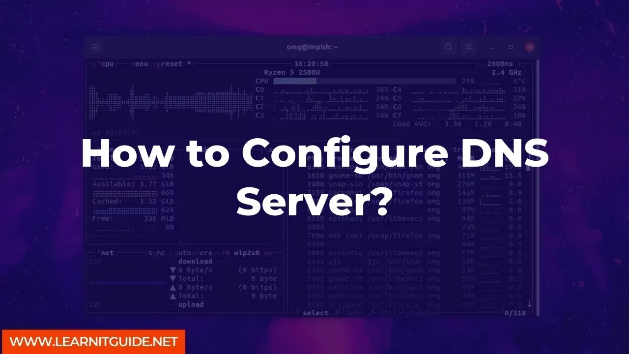 How to Configure DNS Server