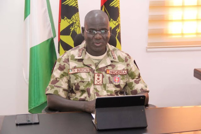  Army professionalism has curbed Nigeria’s multiple Security Challenges,  Buratai Commends Officers and Soldiers