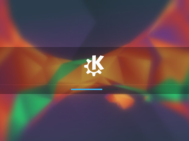 Loading KDE Plasma Desktop