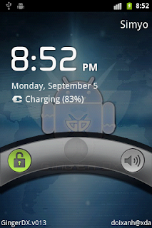 Preview1 GingerDX v.013 for  XPERIA X8