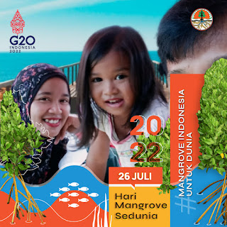 10 Link Twibbon Hari Mangrove Internasional 2022, Desain Elegance dan Estetik