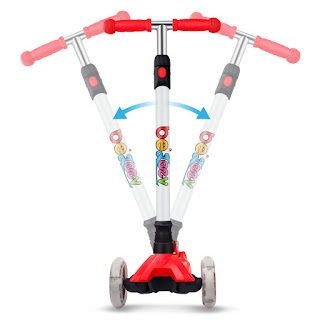 adjustable scooter, scooter for kids, kids love to scoot, scooter, 3-wheel scooter