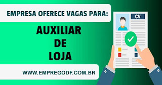 Auxiliar de Loja 