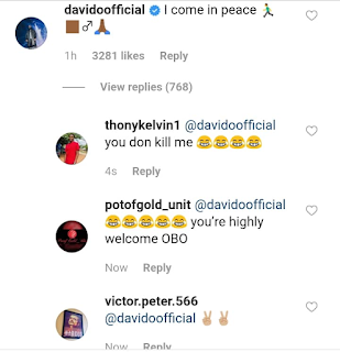 Davido Reacts As Tonto Dikeh Labeled Him "Small Boy"