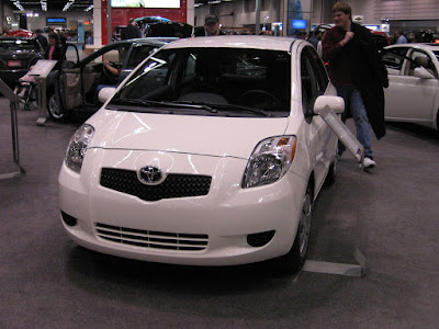 2007 Toyota Yaris Liftback at the Portland International Auto Show in Portland, Oregon, January 28, 2006