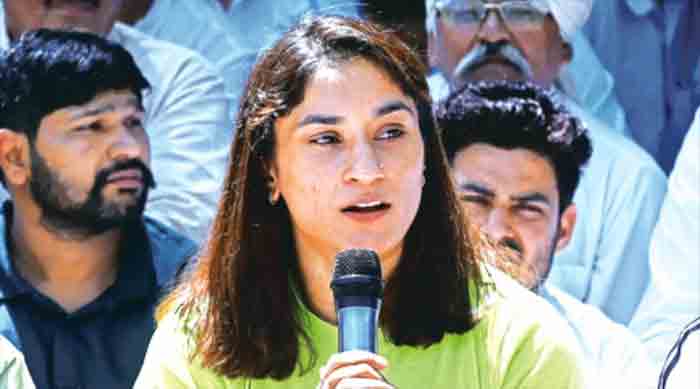 Vinesh Phogat asks why top cricketers, others silent: ‘Are you all so afraid?’, Vinesh Phogat, New Delhi, Protesters, Wrestlers, Cricket Stars, Criticism, Controversy, News, National.