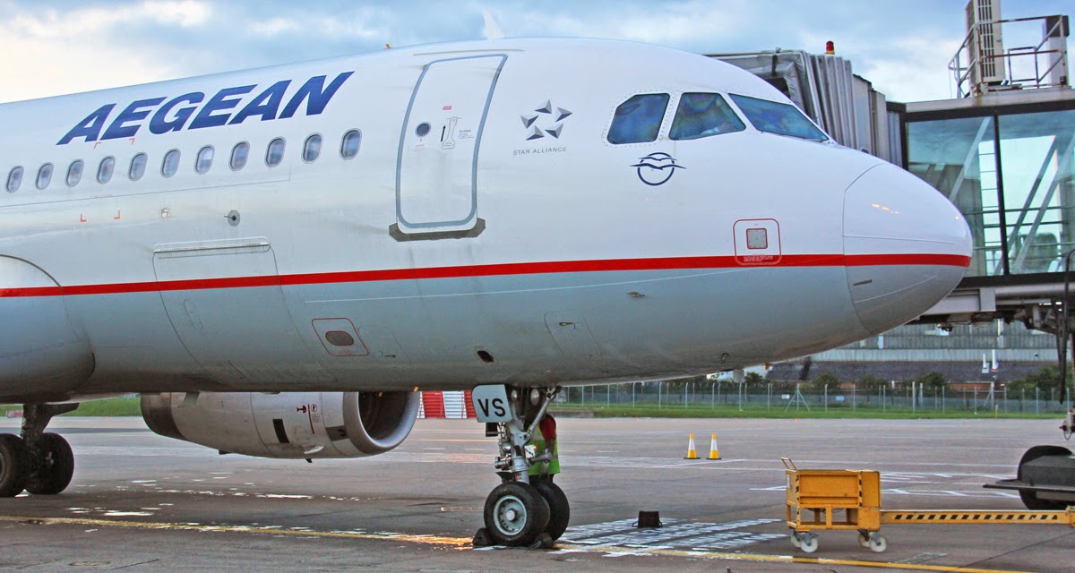 Birmingham Airport Photo Blog: Aegean Airlines operate