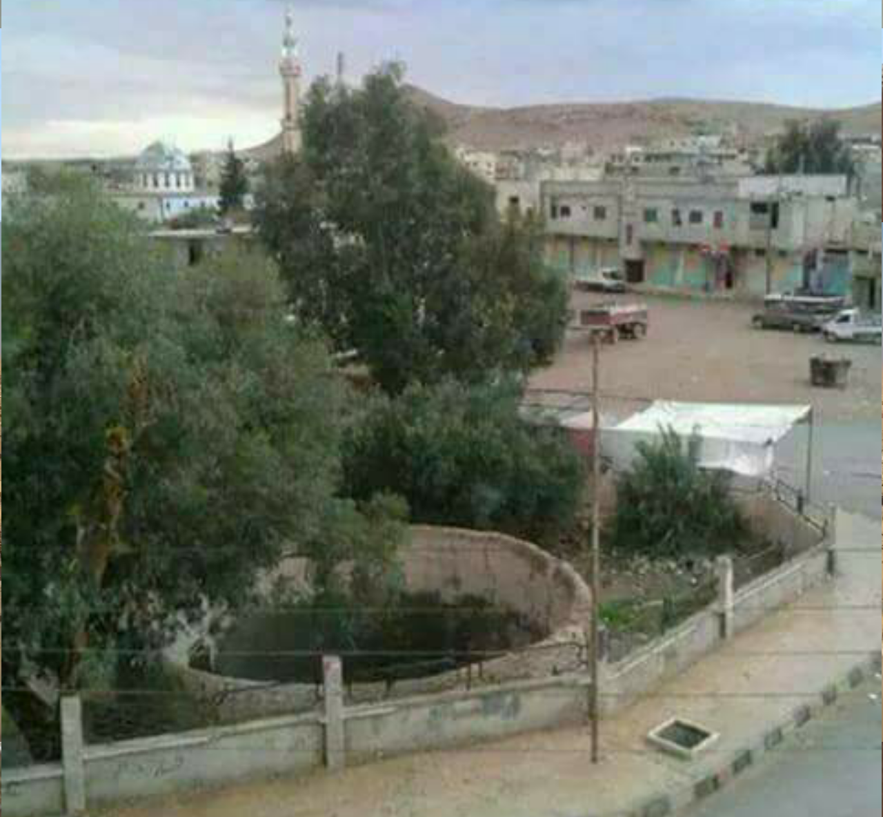 ينابيع السخنة الساخنة من معالم المدينة قديما