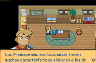 Pokemon El Eslabon Perdido para Android Casa Profesor Oak