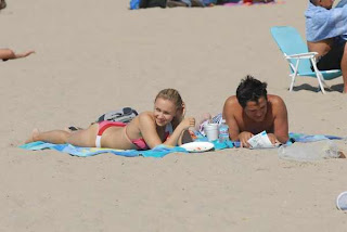 Actress Hayden Panettiere BIKINI Pics from beach candids, Malibu with Boy Friend