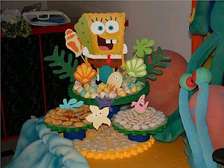 SpongeBob centerpieces decoration for children parties