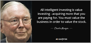 Charlie Munger quote on value investing.