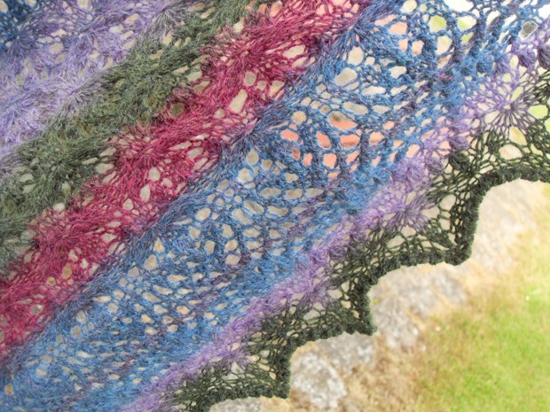 echo flower shawl