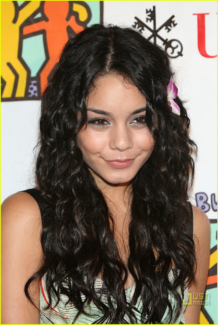 Vanessa Hudgens Long Curly Hair