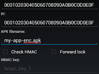 Using app encryption in Jelly Bean