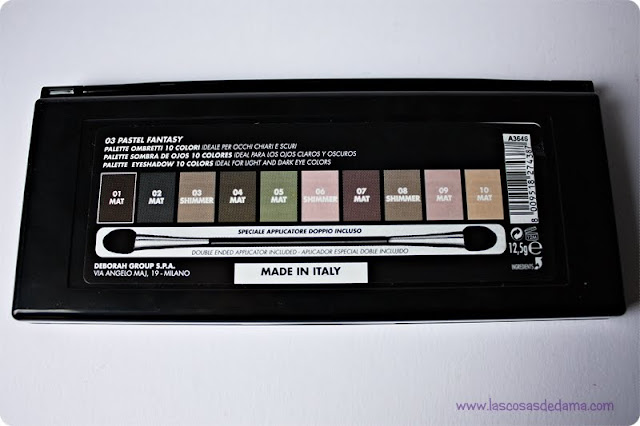 Paletas sombras ojos Secret of the Smokey Eye XL  Deborah Milano maquillaje belleza