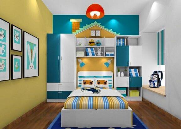 54 Desain  Kamar  Tidur Minimalis Anak  Laki  Laki  Yang Ceria 