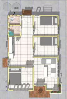 Desain Rumah Minimalis 3 Kamar Ukuran 6x9