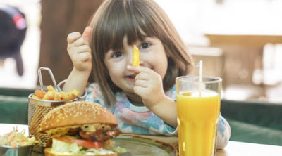 Image Is it really fast food make depression in children?