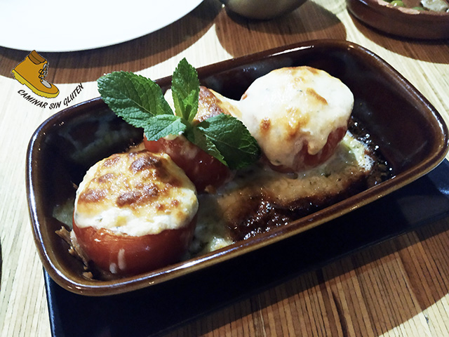 Tomates rellenos al horno de Patanel sin gluten