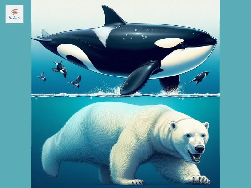 Killer Whale vs Polar Bear