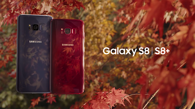 Samsung Galaxy S8 şi S8 Plus sunt disponibile într-o nouă culoare de toamnă - Burgundy Red