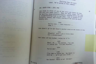 Original 1976 Star Wars Script Found In Library