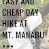 Easy and Cheap Day Hike for Beginners at Mt. Manabu