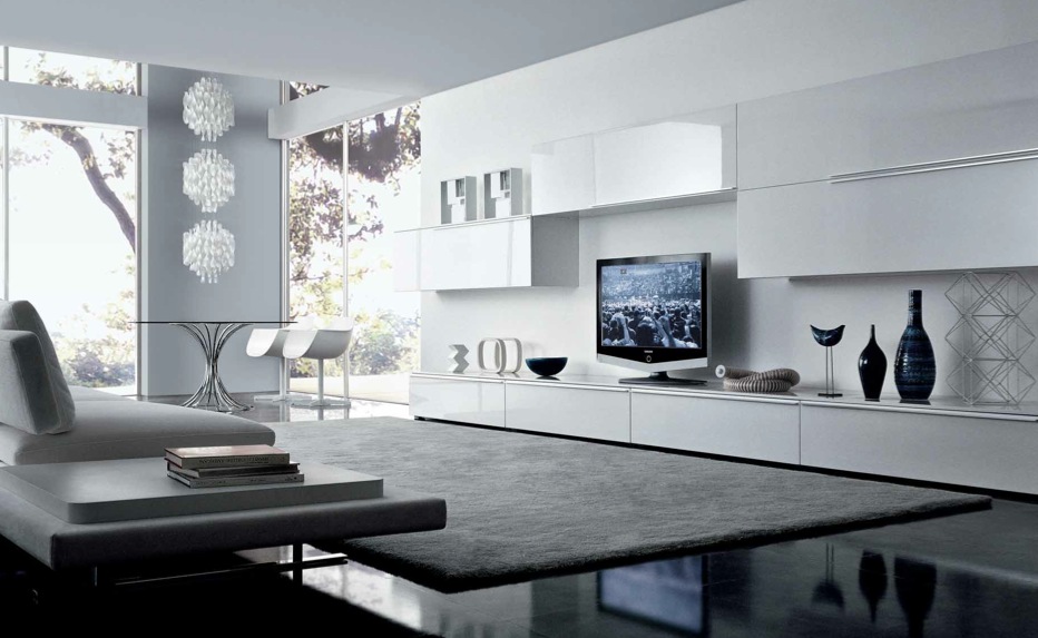 Modern Minimalist Living Room  Design from MisuraEmme