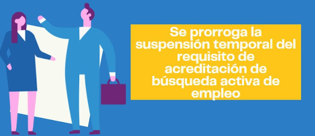 Acreditación de búsqueda activa de empleo