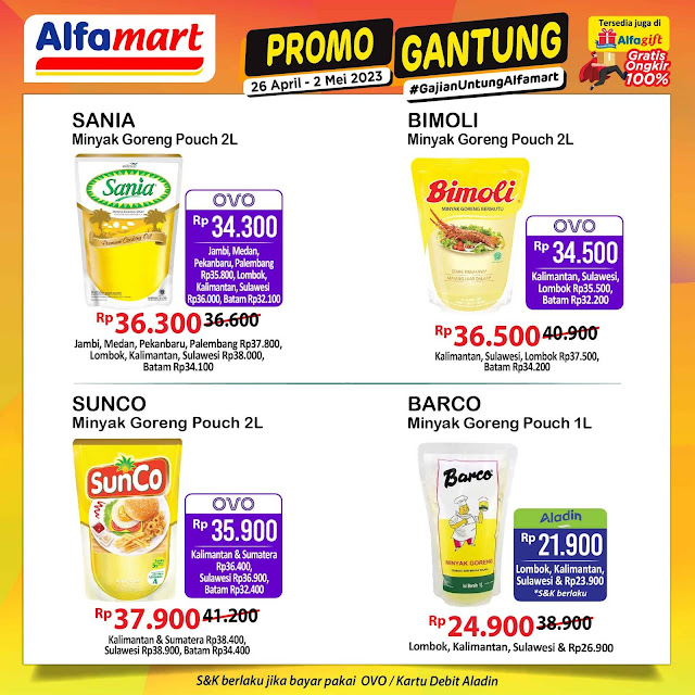 Promo Gantung Alfamart 26 April - 2 Mei 2023