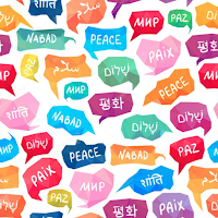 Learn to say Peace in Many Languages-Share the Love