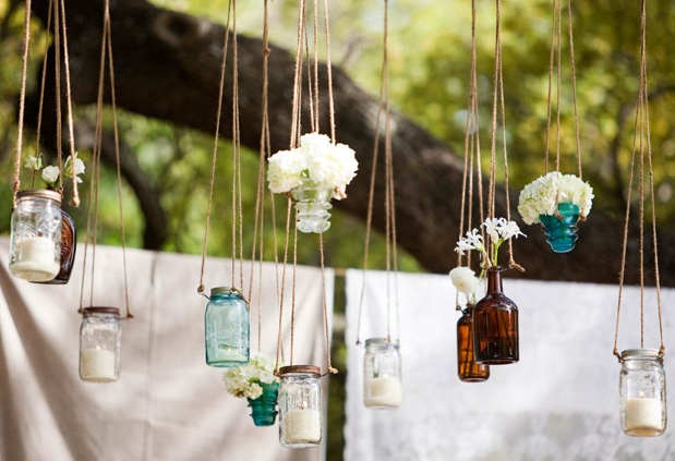 Mason Jar Wedding Decoration Ideas