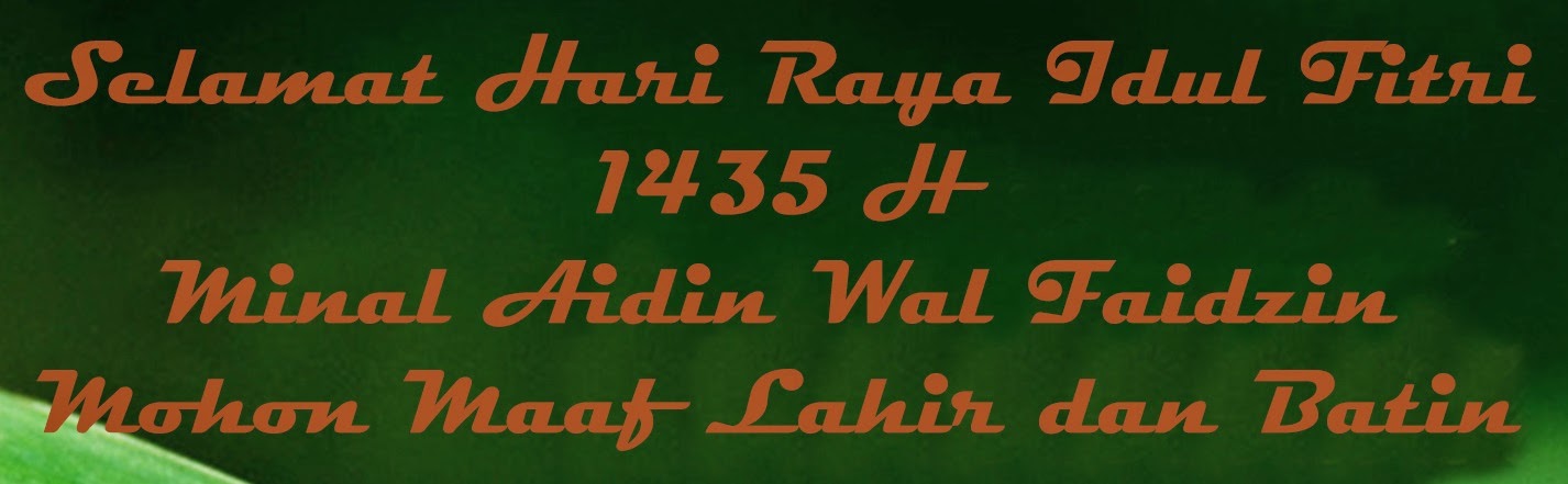 Kata-kata Ucapan Idul Fitri 1435 H Paling Bagus - Betara