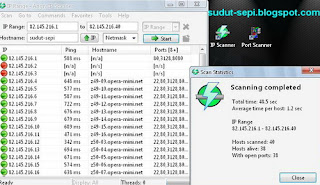 Cara menggunakan IP Scanner