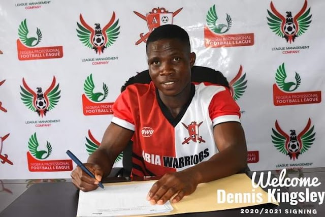 NPFL: Abia Warriors Sign Dennis Kingsley