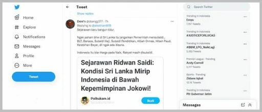 Sebut Sri Lanka dan Indonesia Sama, Ridwan Saidi Dihujat Warganet: Sejarawan Baru Bangun Tidur