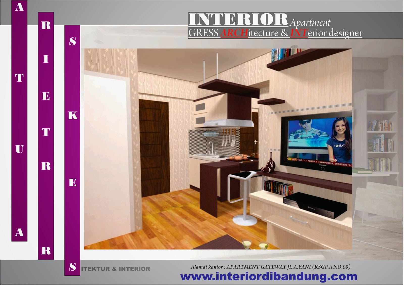 INFO SEWA JUAL APARTEMEN APARTEMEN DI BANDUNG DESAIN INTERIOR