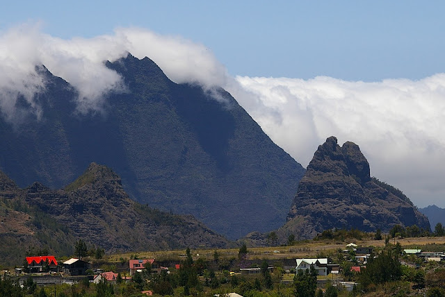 Reunion Island Volcano