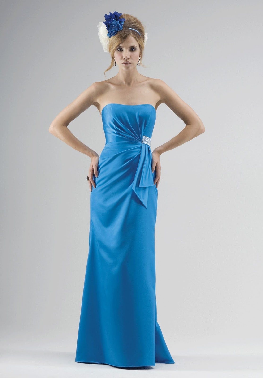 WhiteAzalea Bridesmaid  Dresses  Blue  Bridesmaid  Dresses 