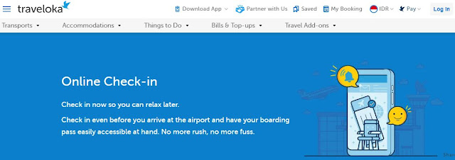Cara Web Check In Di Traveloka