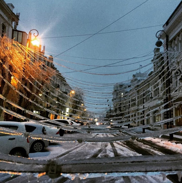 Ледяной дождь во Владивостоке и Приморье