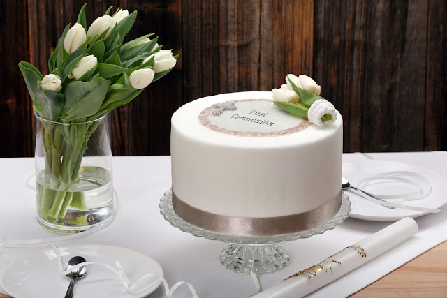 deco gateau communion