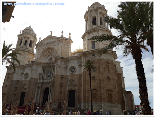 Catedral de Cádiz; Catedral Nueva; Catedral de Santa Cruz sobre el Mar; Europa; Espanha; Plaza de la Catedral;