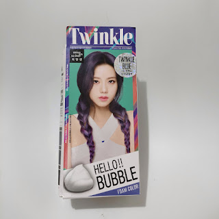 Mise En Scene Hello Bubble Foam Color in Twinkle Blue