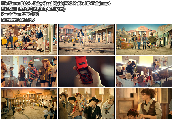Mediafire Download Korean Music: [MV] B1A4 - Baby Good Night [MelOn 720p]