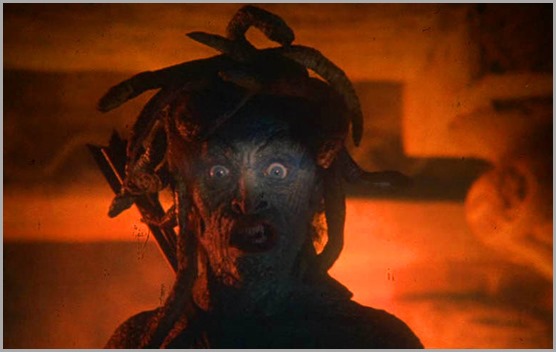 Medusa encounter from CLASH OF THE TITANS (1981).