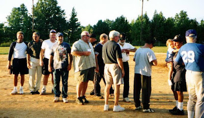 Hall of Fame Game and Inductions... September 6, 2003 at the ASA field in Travis